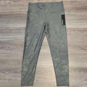 Mono B Shimmer Green Leggings